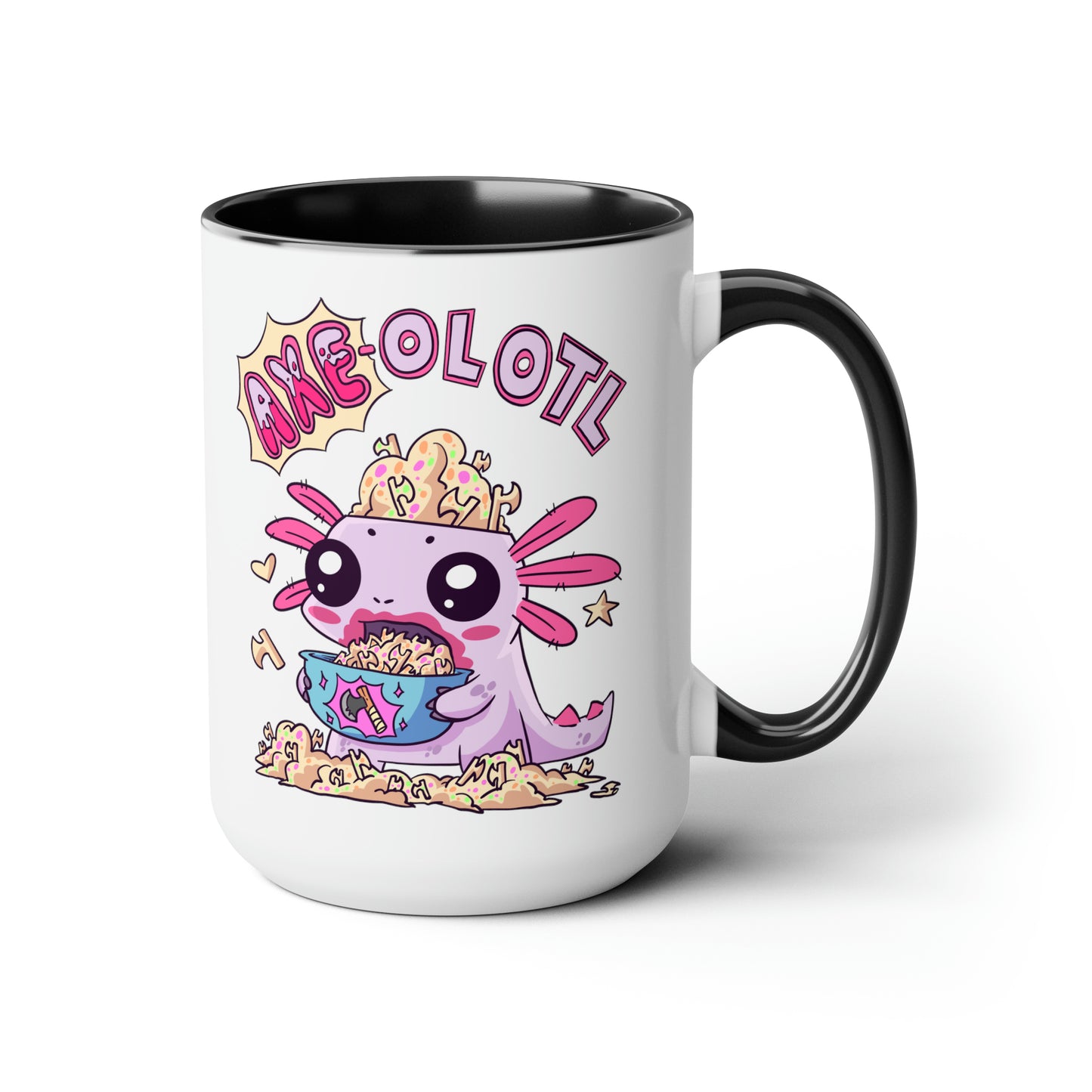 AXE-olotl, Large Coffee Mug 15oz