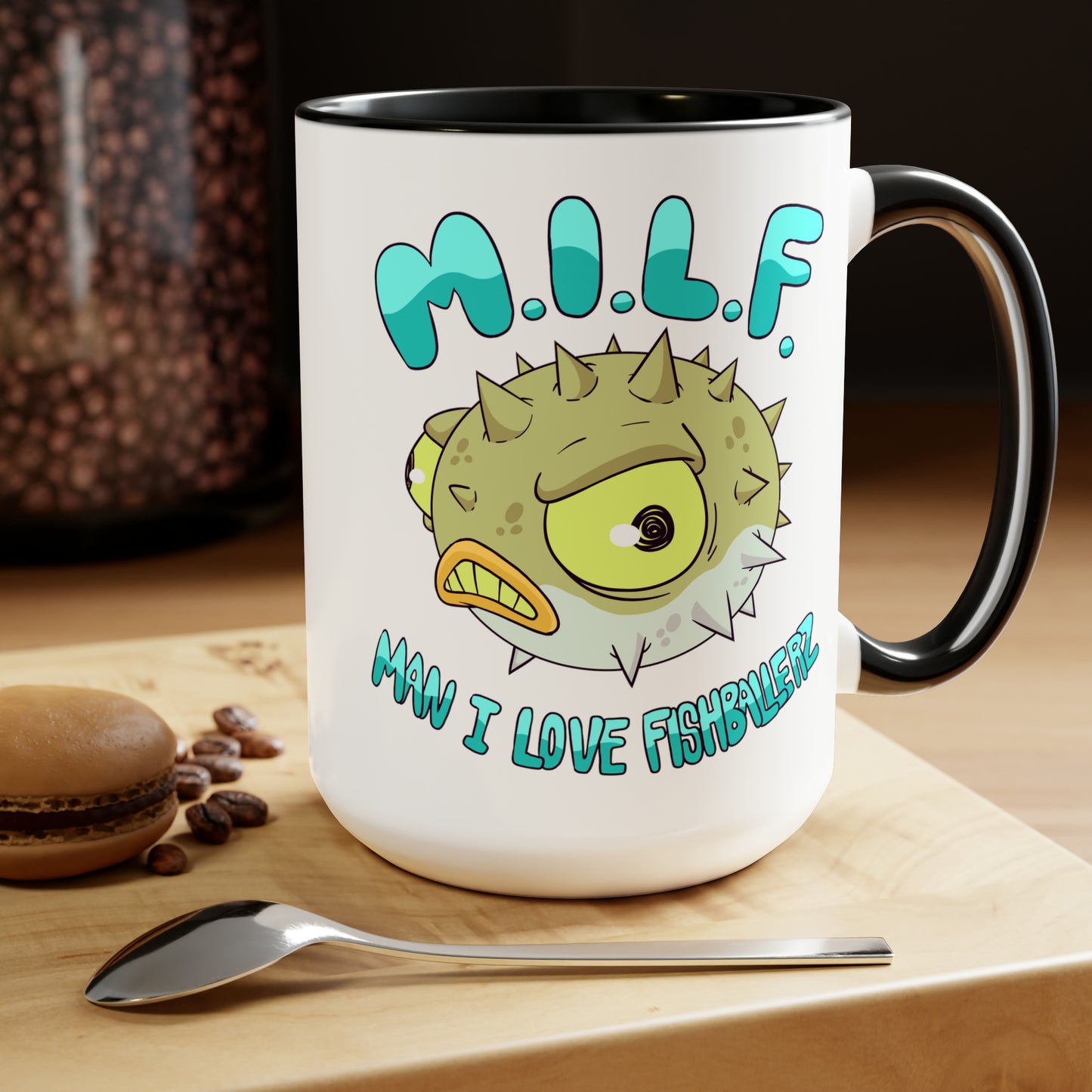 MILF, Large Coffee Mug 15oz