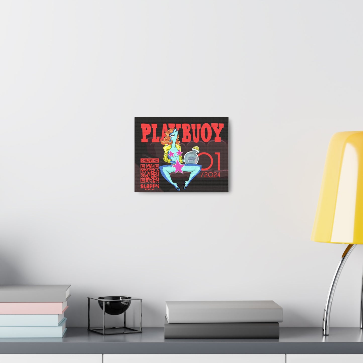 Playbuoy January Canvas Gallery Wrap