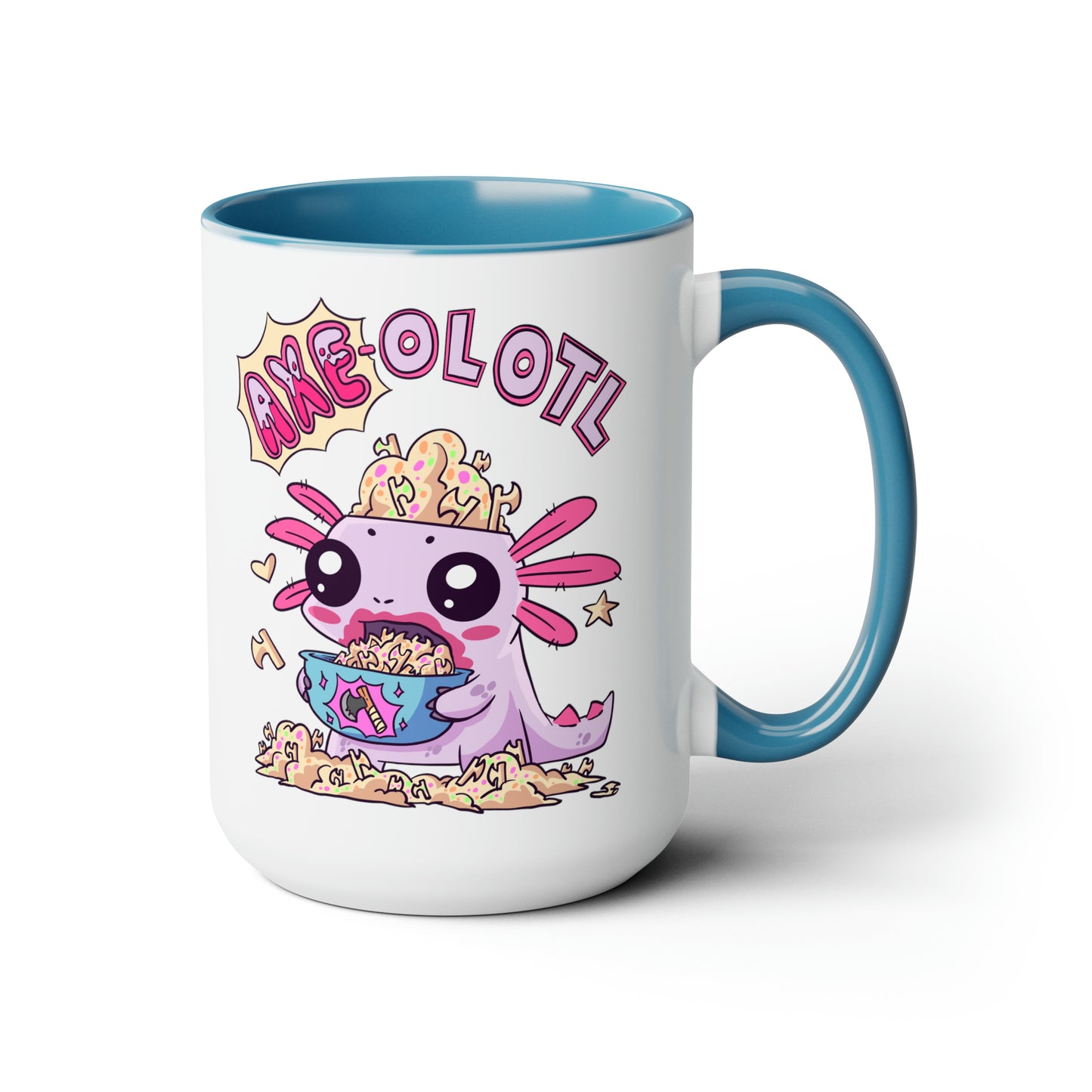 AXE-olotl, Large Coffee Mug 15oz