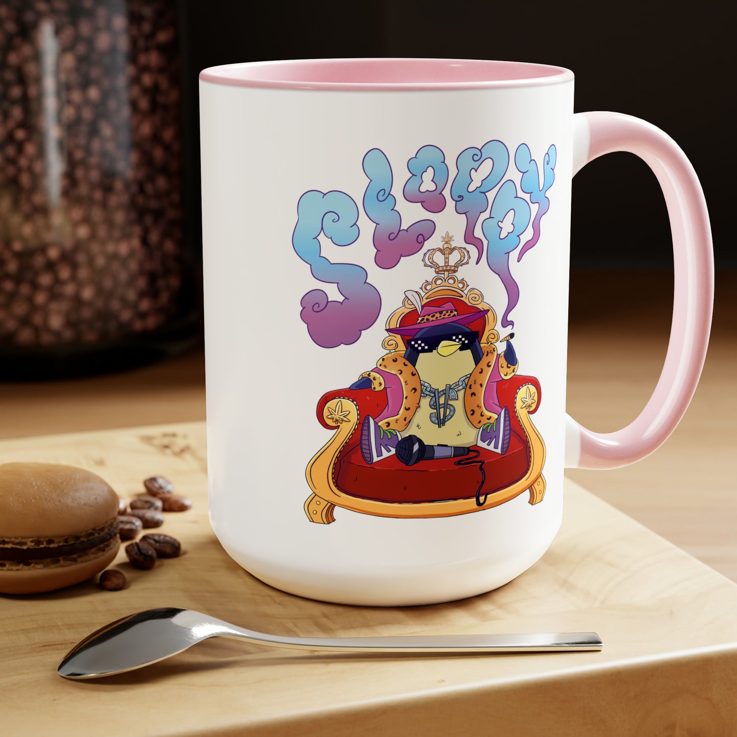 Pimpguin, Large Coffee Mug 15oz