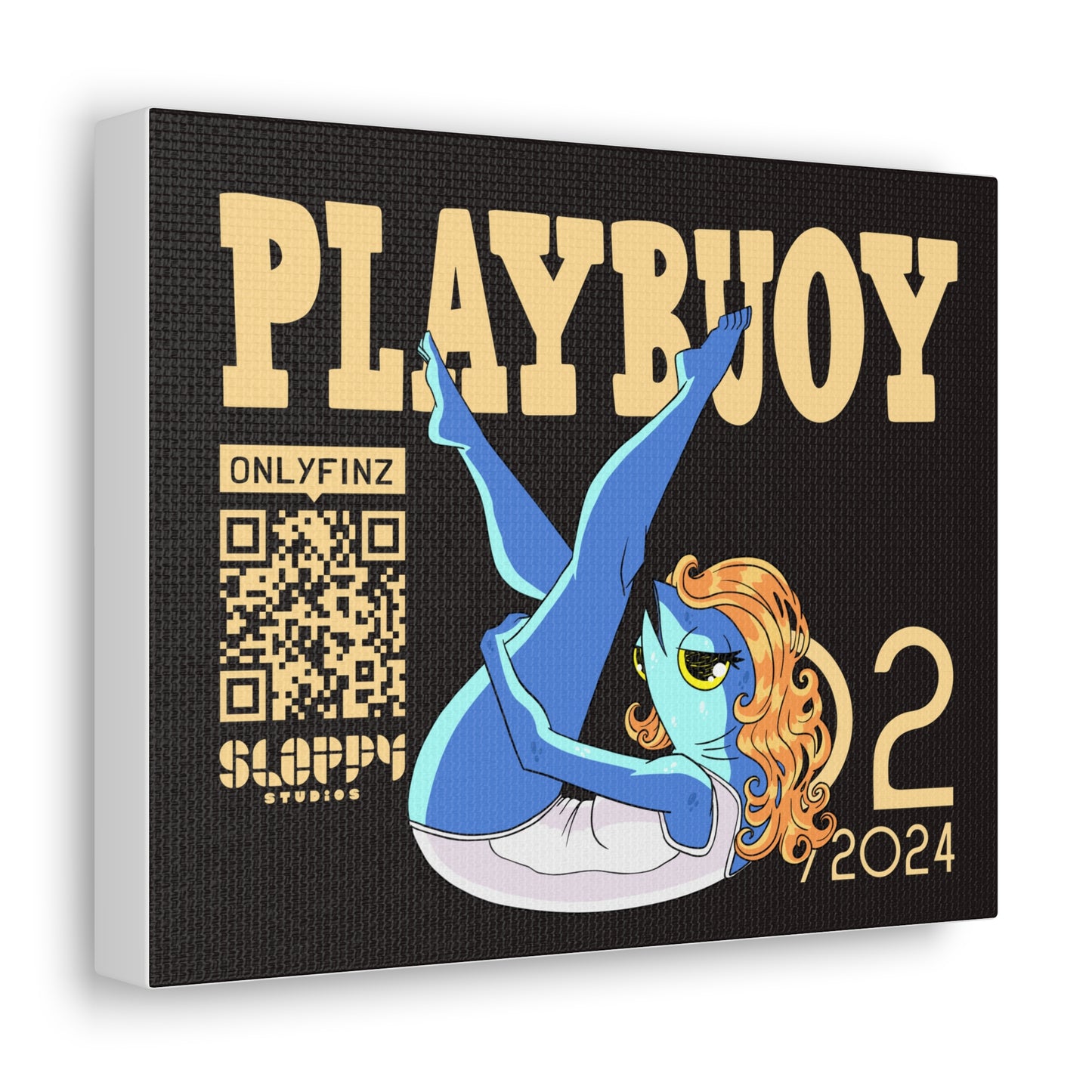 Playbuoy February Canvas Gallery Wrap