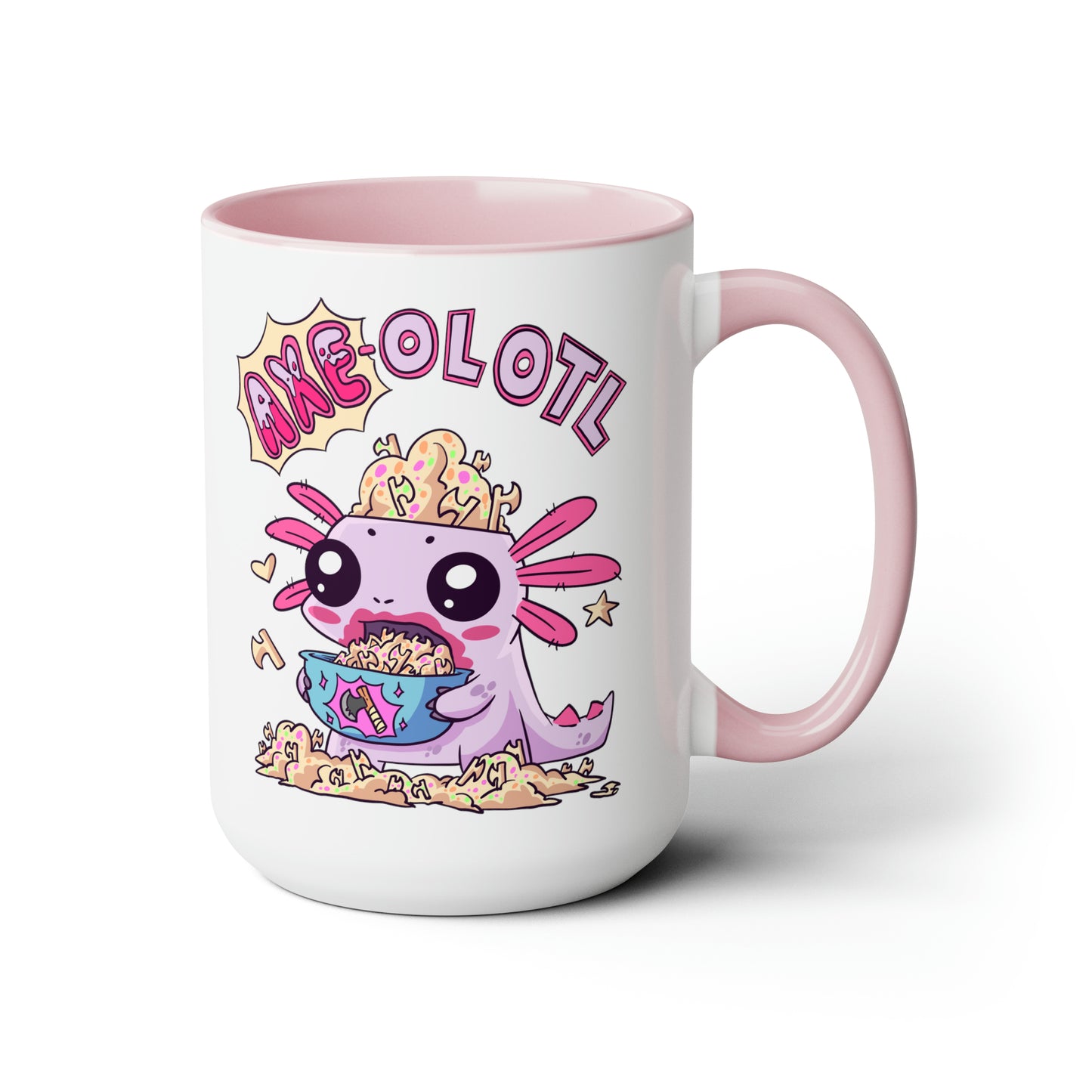 AXE-olotl, Large Coffee Mug 15oz