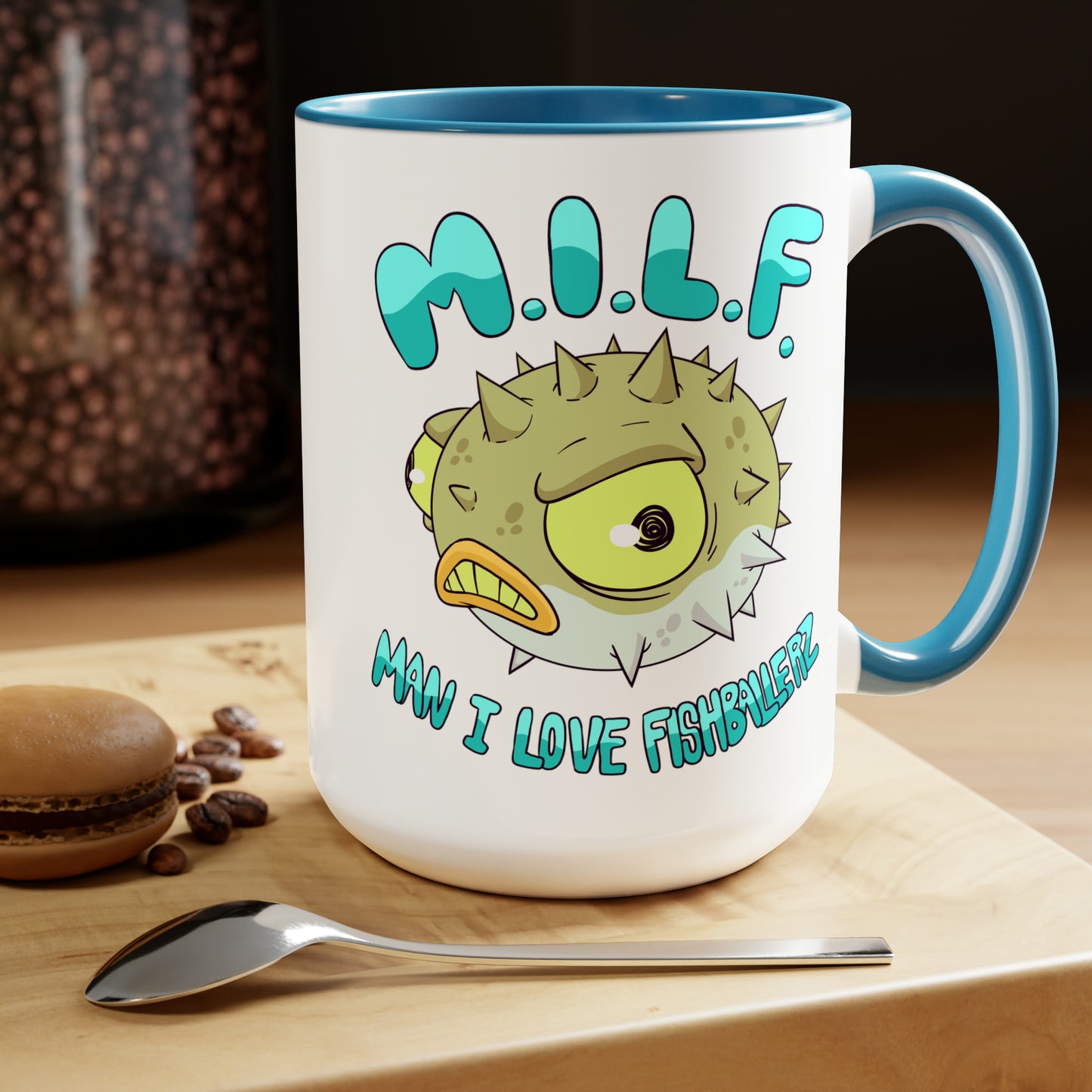 MILF, Large Coffee Mug 15oz