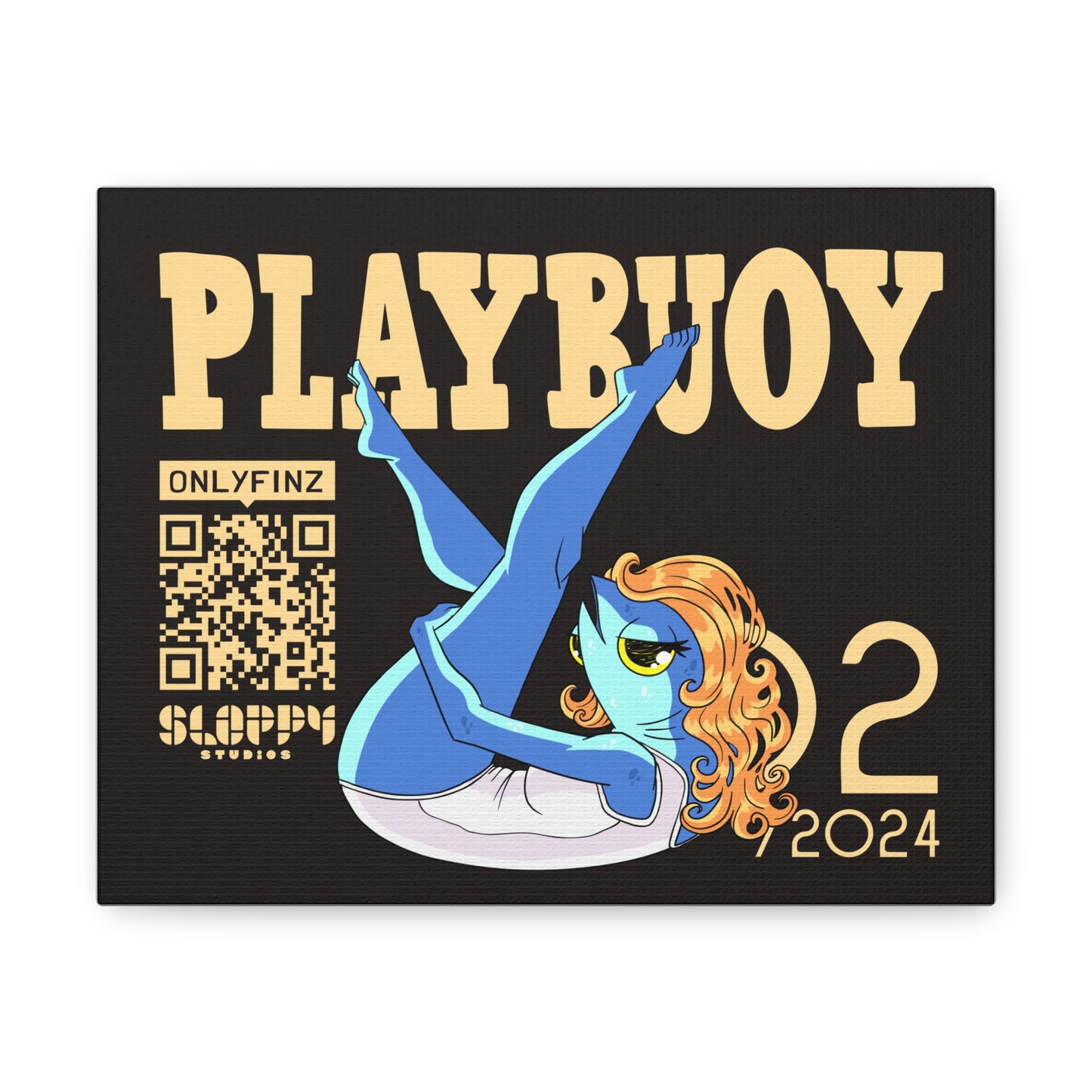 Playbuoy February Canvas Gallery Wrap