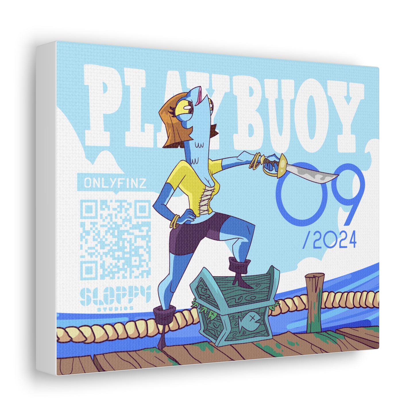 Playbuoy September Canvas Gallery Wrap