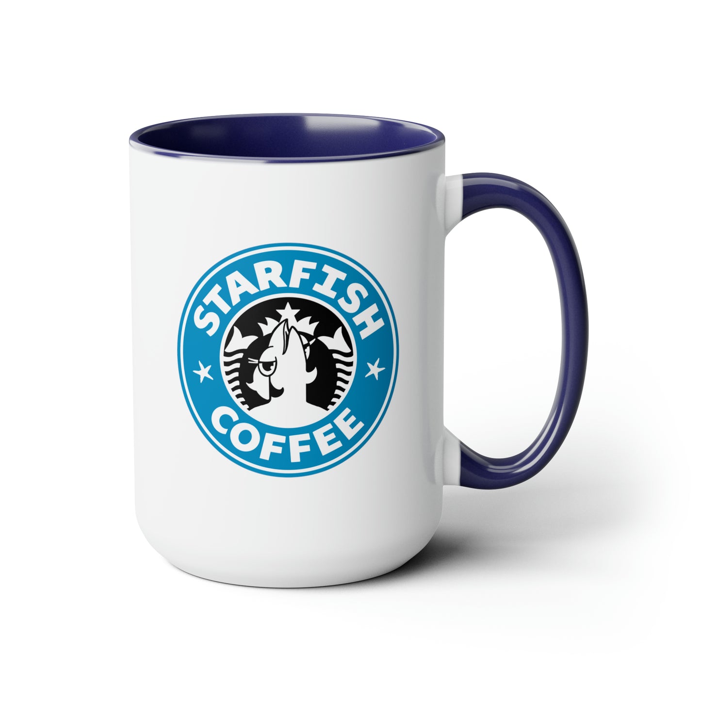 Starfish Coffee, Large Coffee Mug 15oz