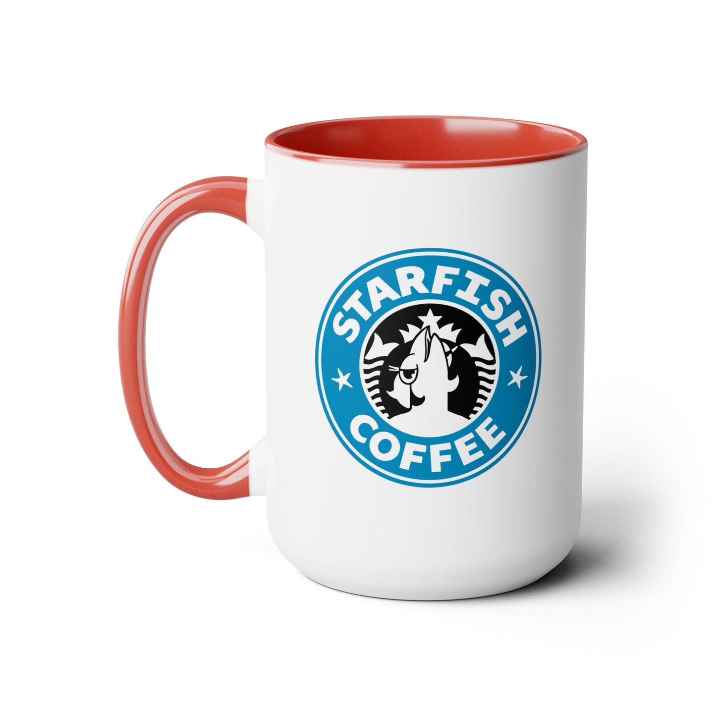 Starfish Coffee, Large Coffee Mug 15oz