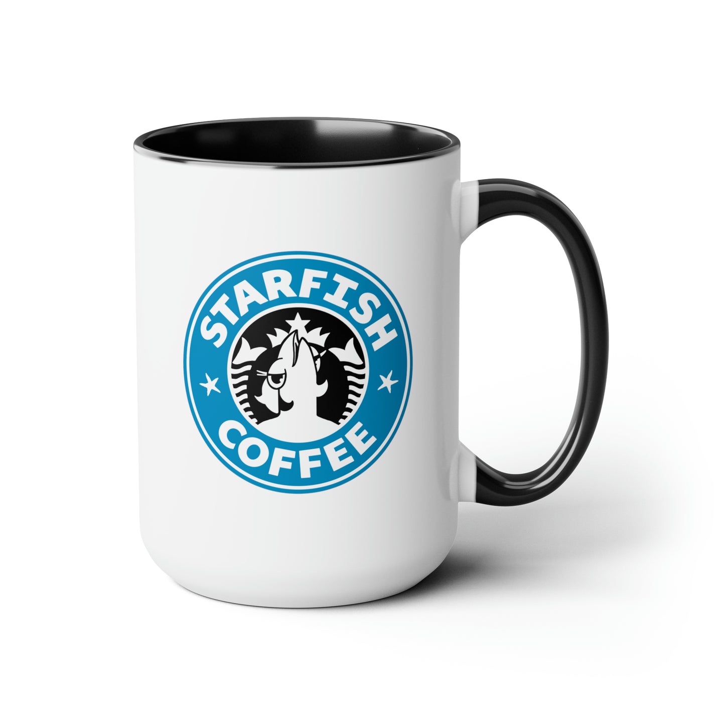 Starfish Coffee, Large Coffee Mug 15oz