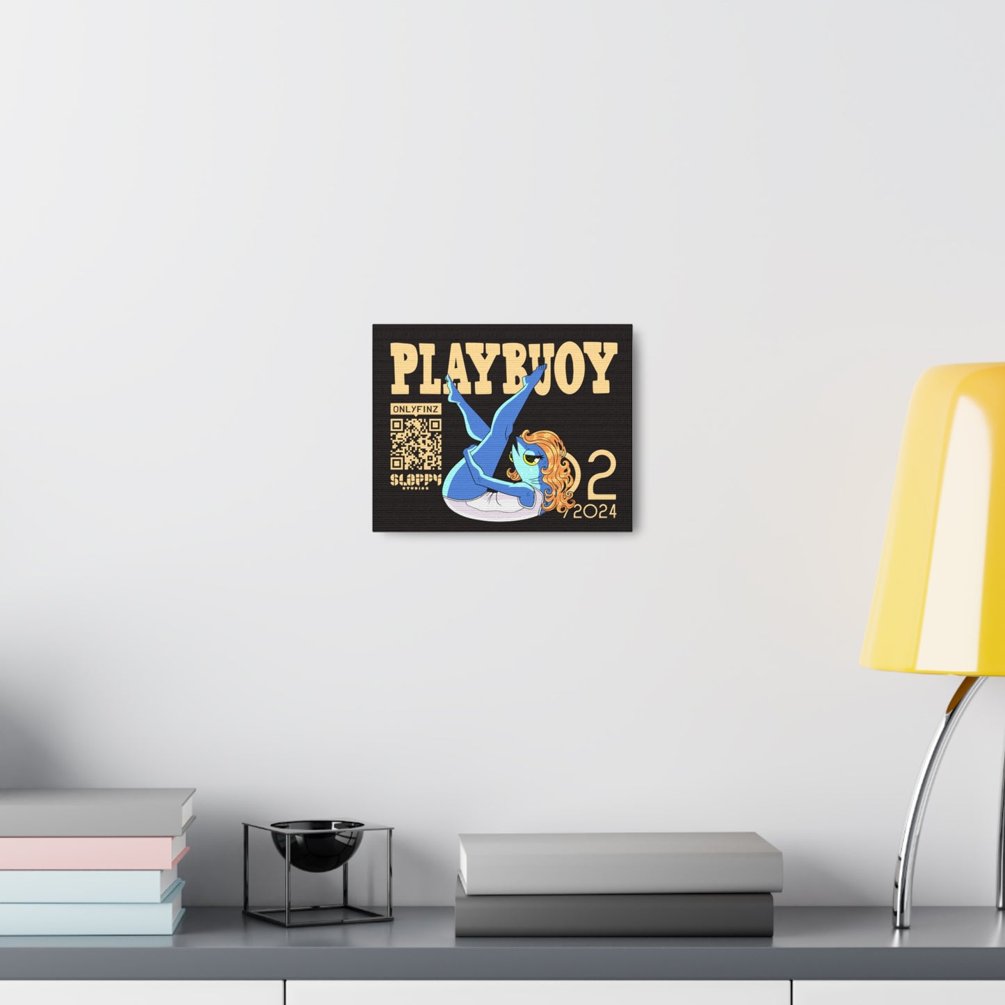 Playbuoy February Canvas Gallery Wrap