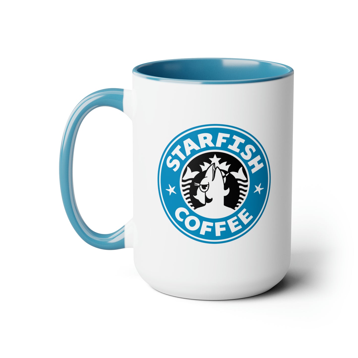 Starfish Coffee, Large Coffee Mug 15oz