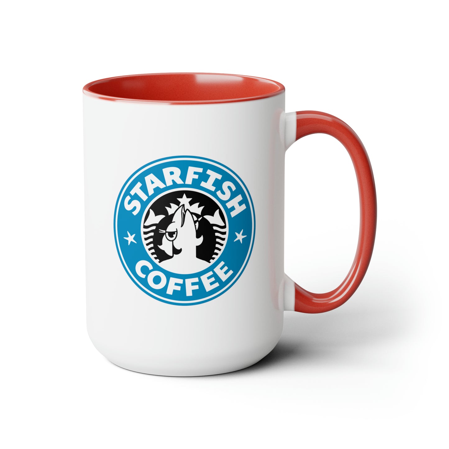 Starfish Coffee, Large Coffee Mug 15oz