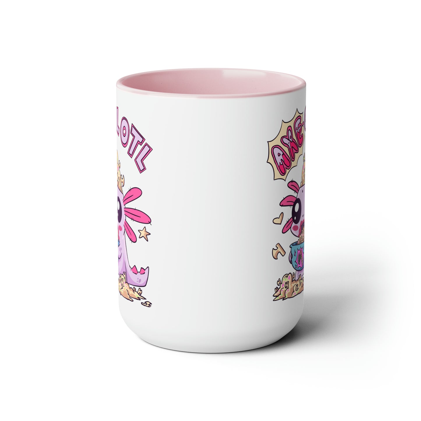 AXE-olotl, Large Coffee Mug 15oz