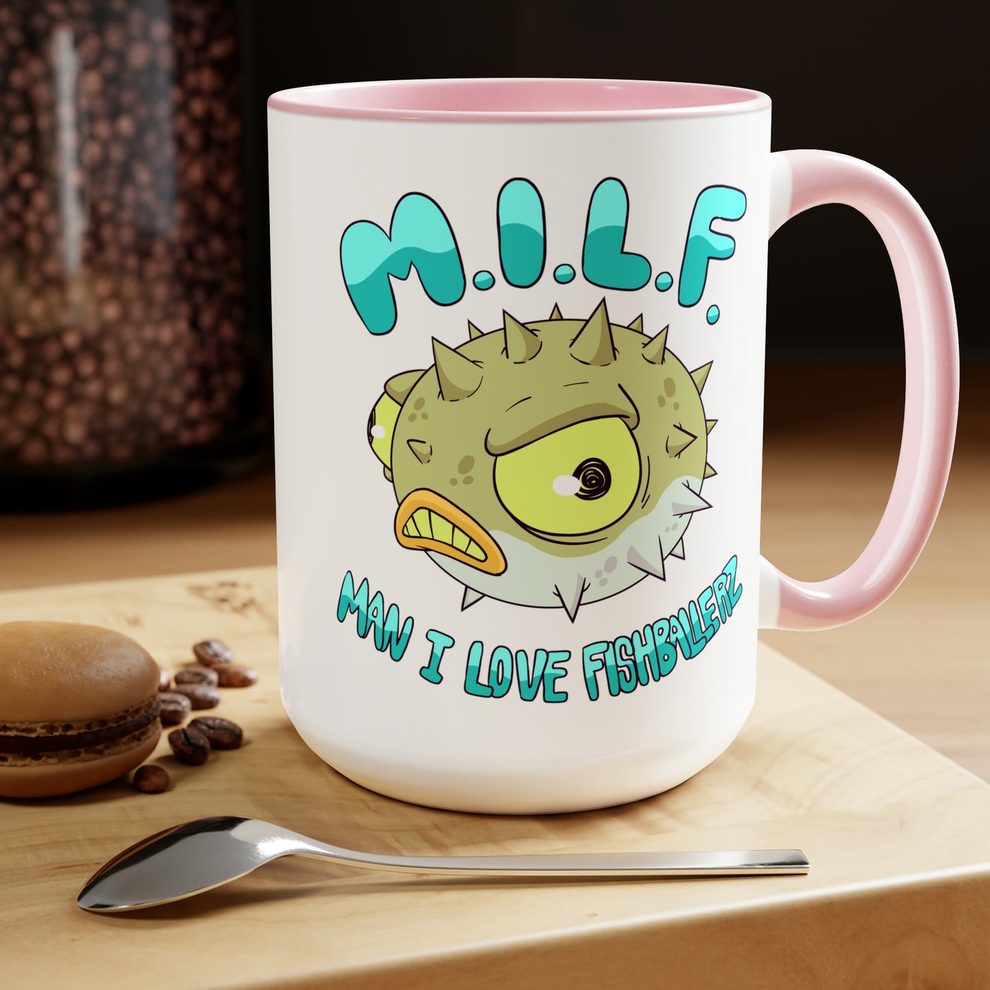 MILF, Large Coffee Mug 15oz